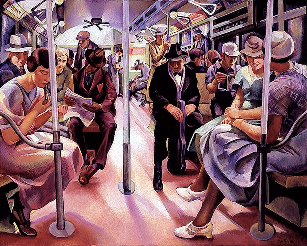 00 Lily Furedi. Subway. 1934